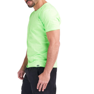 Camiseta manga corta hombre City Fluo