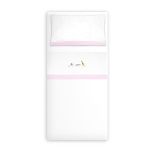 Triptico Coche Coralina Modelo Savanna Jirafa Bco/Rosa