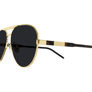 Gafas de Sol Gucci GG1163S-001 de Metal Hombre 58 mm
