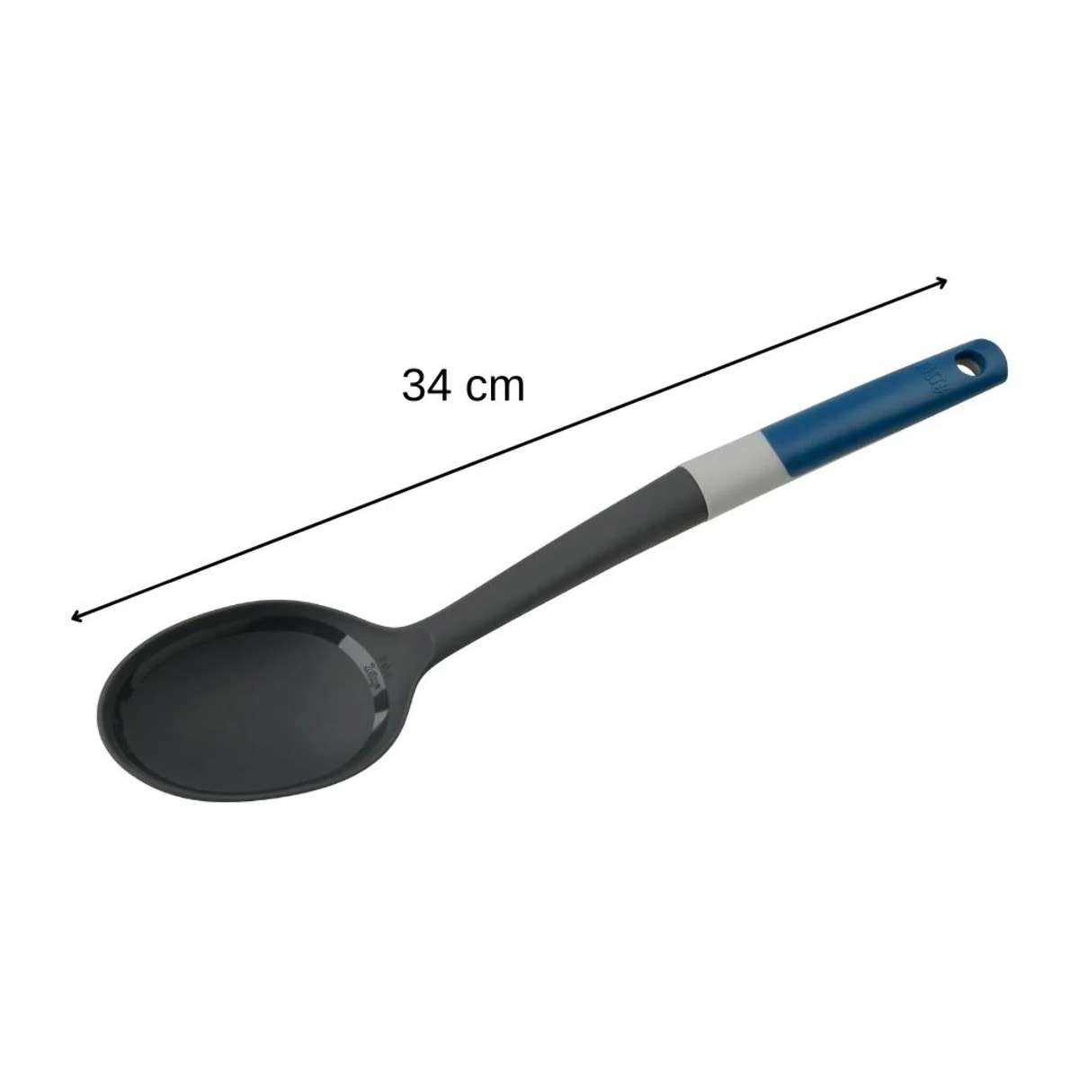 Cuillère doseuse manche bleu foncé 34 cm Tasty Core