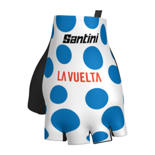 La Vuelta - Guanti Maglia A Pois - Blue - Unisex
