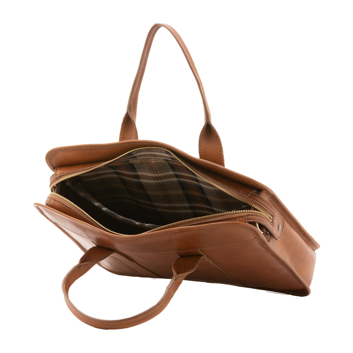 Borsa a mano  unisex In Vera pelle Made in Italy 40x30x8 cm