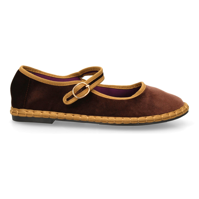 Bailarina con estampado liso para mujer.