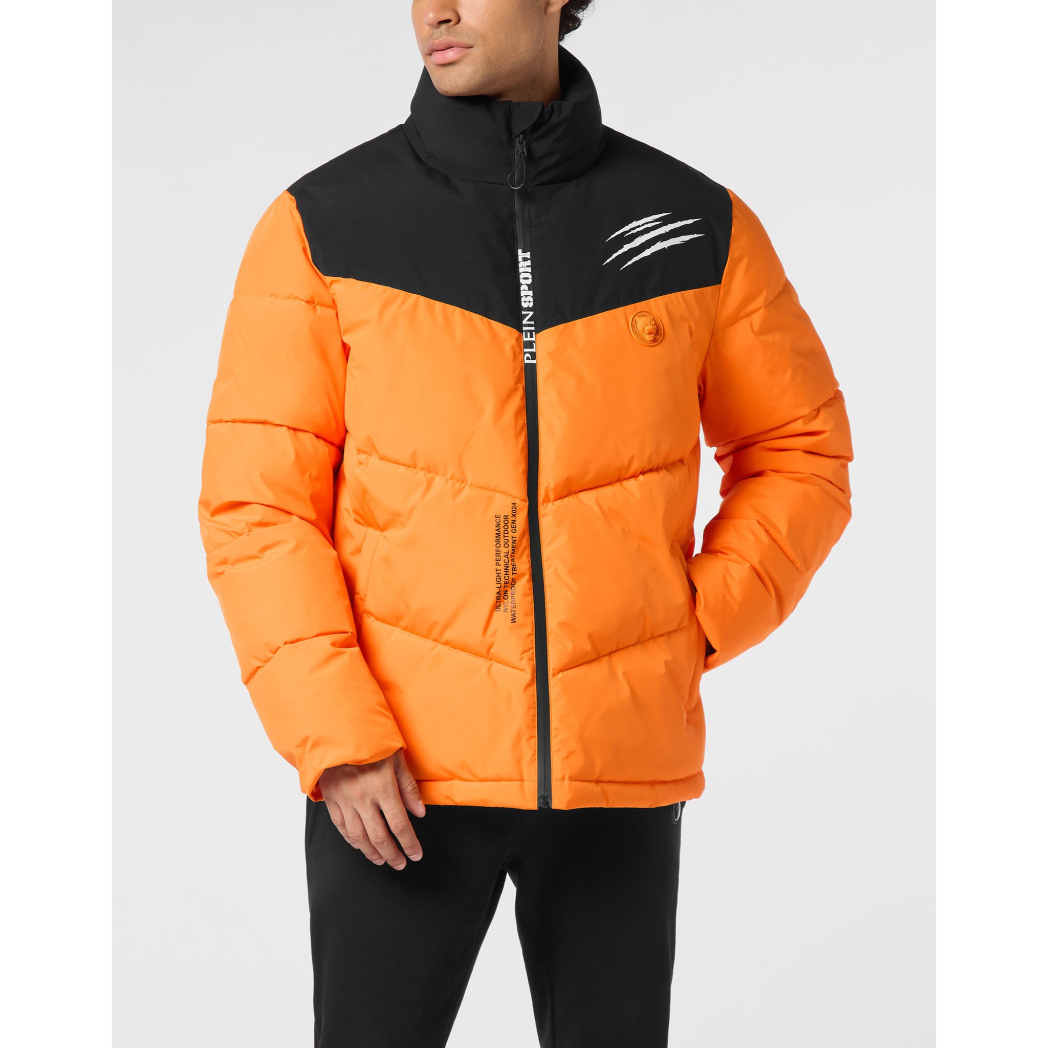 PLEIN SPORT Puffer Jacket Scratch