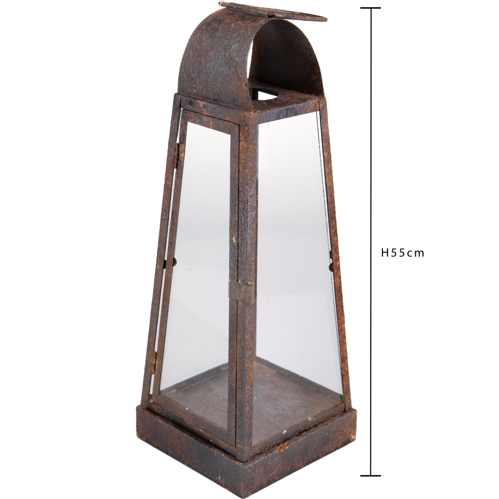 Lanterna rettangolare - Pezzi 1 - 16xH55x16cm - Bianchi Dino SpA