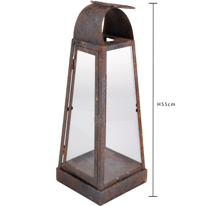 Lanterna rettangolare - Pezzi 1 - 16xH55x16cm - Bianchi Dino SpA