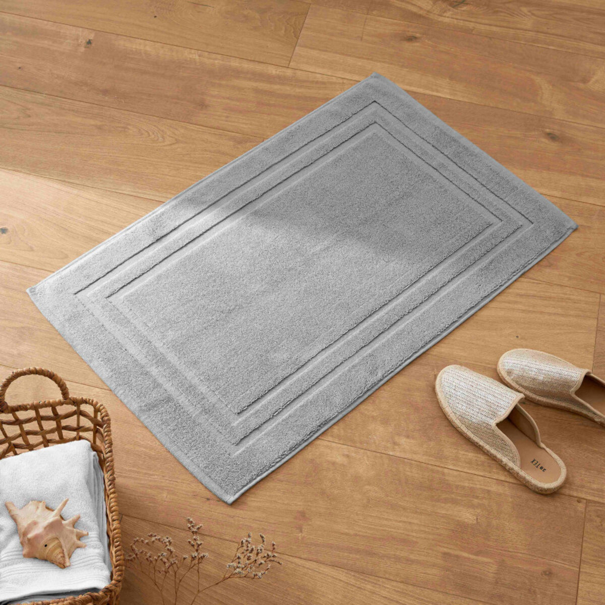 Tapis de bain "Spa" 50 x 80 cm / 950 gr/m² - Couleur: "Spa" Perle