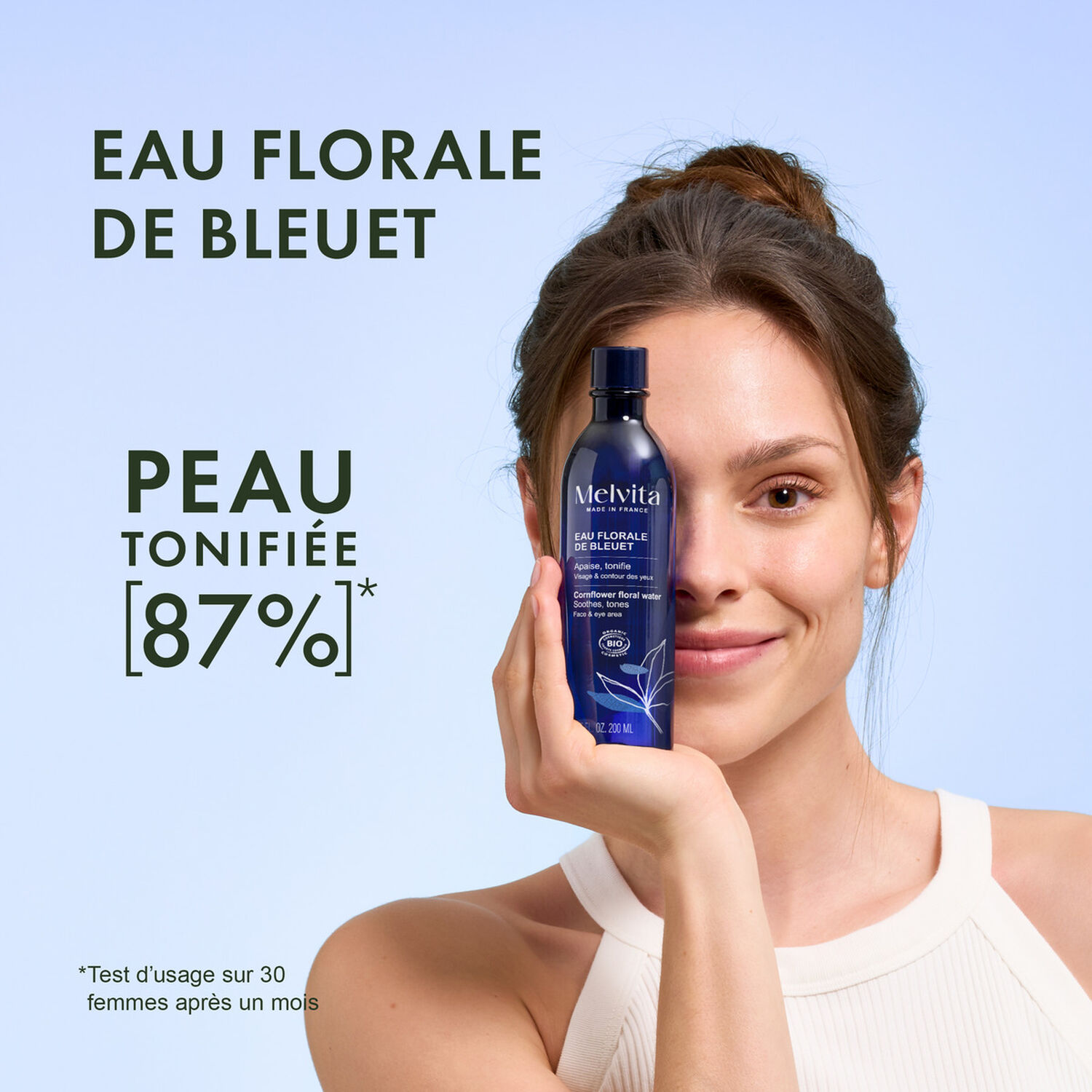Eau Florale de Bleuet Bio - Apaisante  200 ml