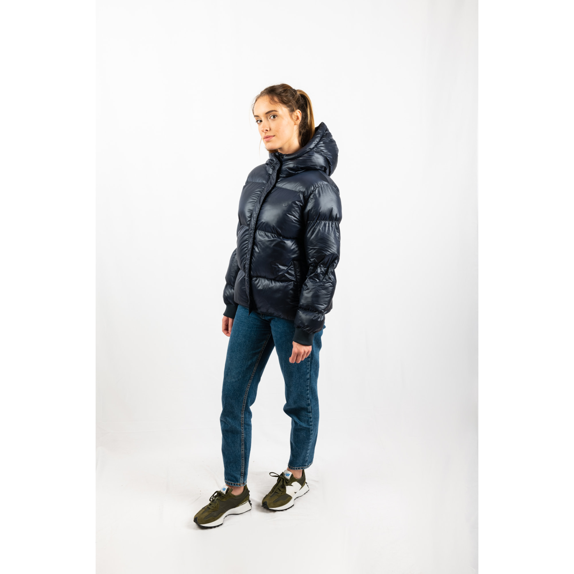 Giacca corta Monaco di ECOON - Blu