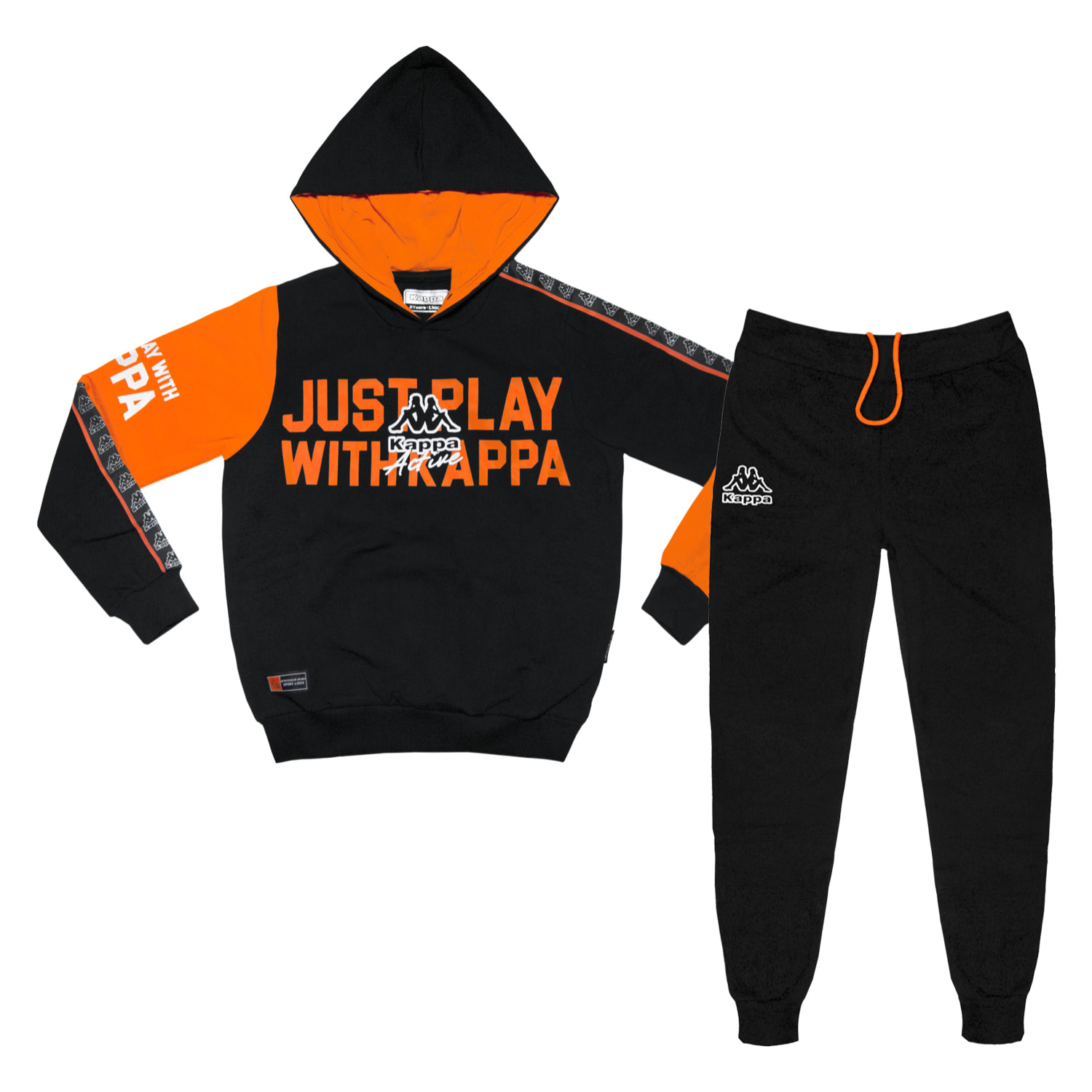 Tuta Ragazzo KAPPA 8 / 16 Anni Cotone Felpato