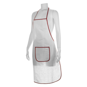 Argos, grembiule in morbido materiale 100% cotone. Con tasca frontale e nastri di regolazione. Taglio sopra il ginocchio.