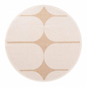 Tapis exterieur kilim géométrique, meusa, design authentique