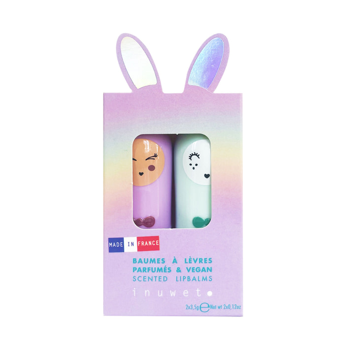 Pomme Guimauve - Coffret  Baumes à Lèvres