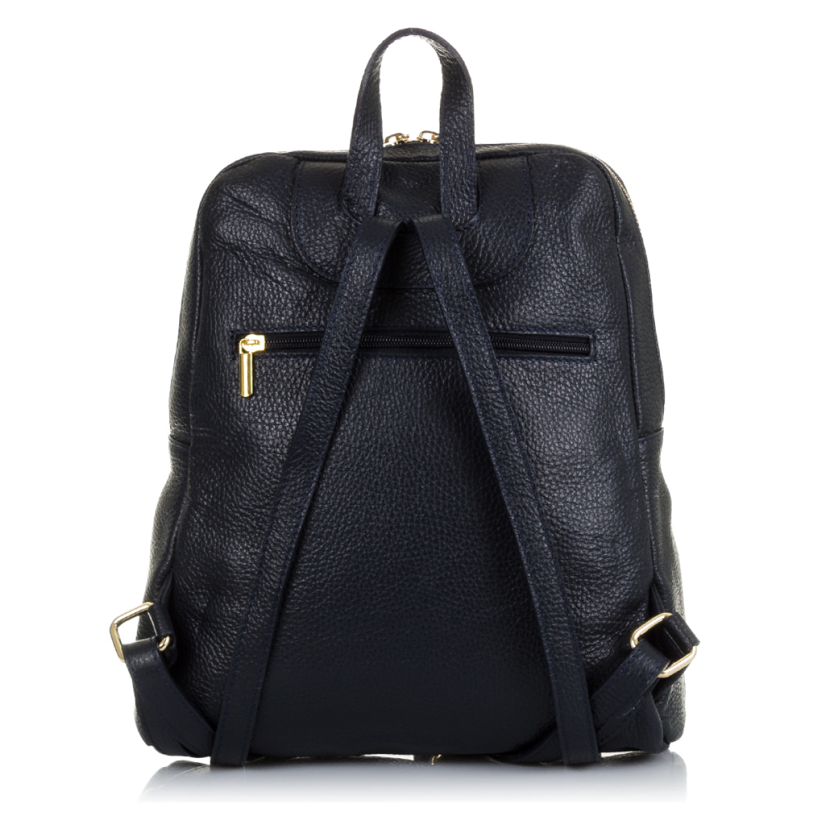 Monastier Bolso mochila Mujer.Piel auténtica Dollaro