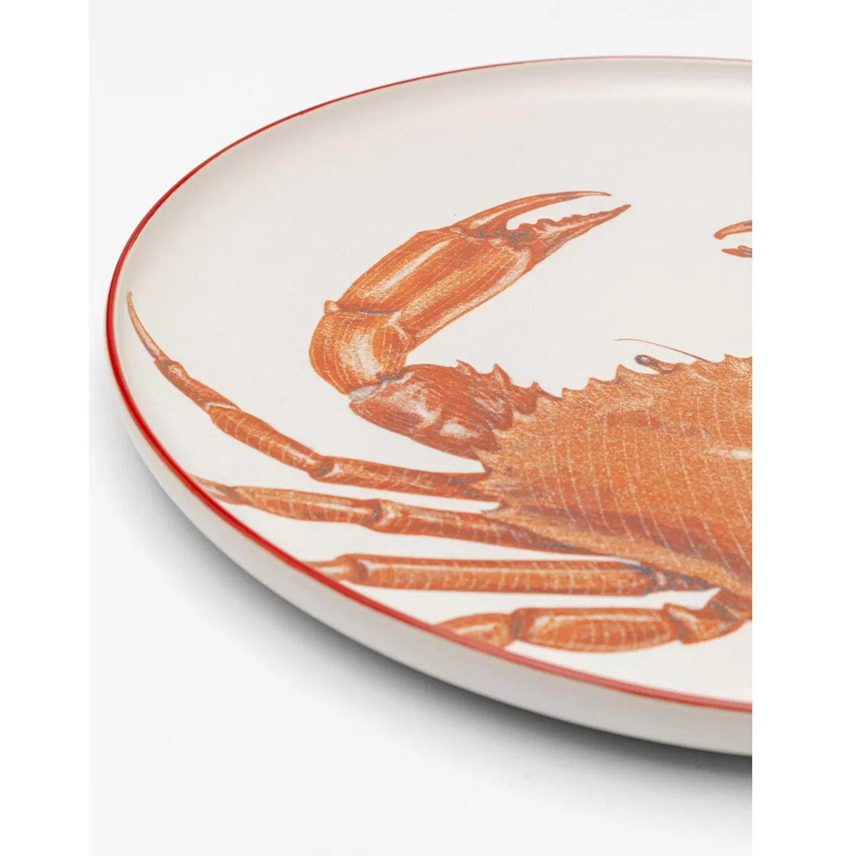 Assiettes crustacés 27cm set de 8 Kare Design
