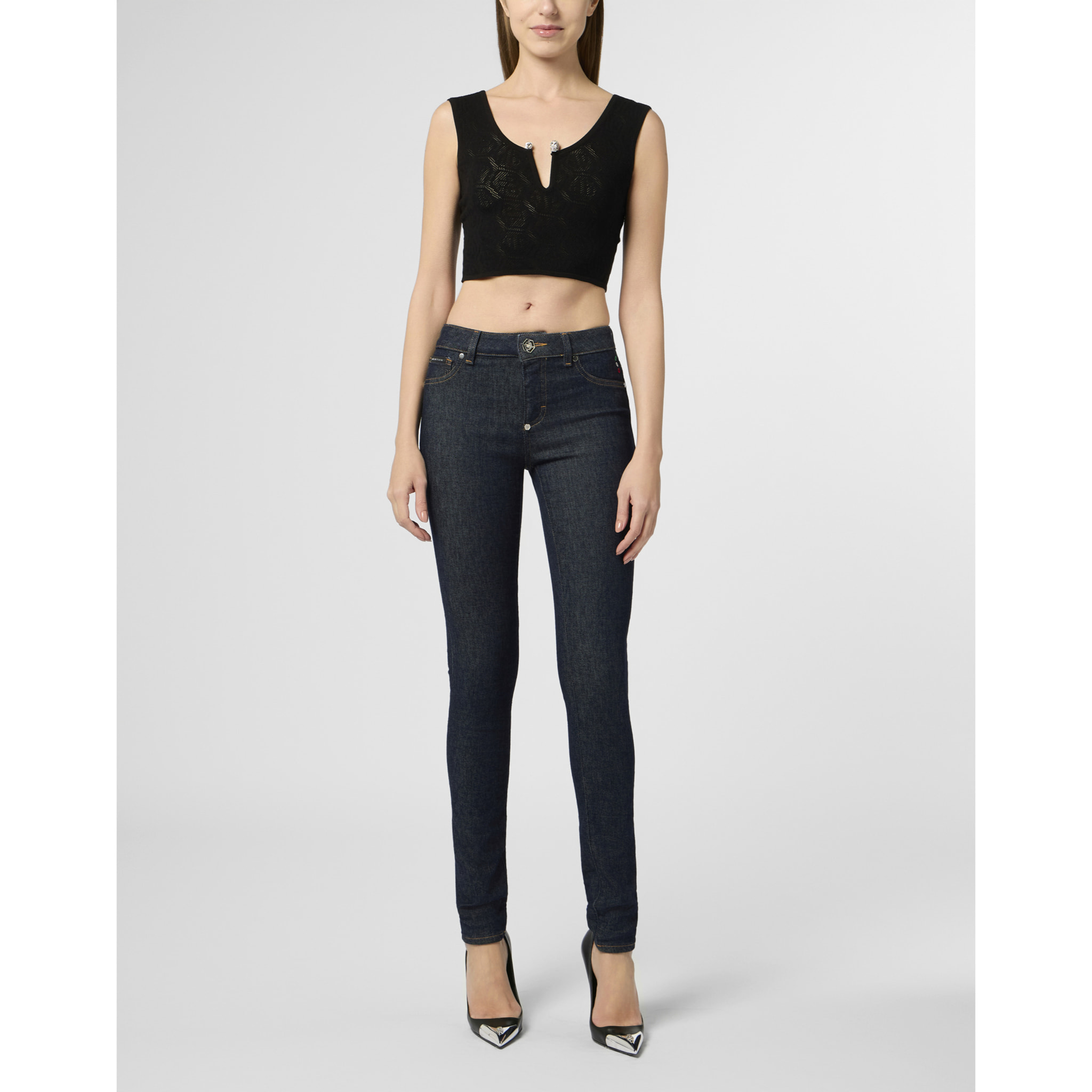 PHILIPP PLEIN Super Stretch Jeggings Basic
