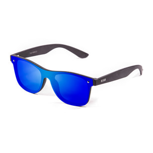 Gafas de sol OCEAN MESSINA - Negro mate / Plana azul revo