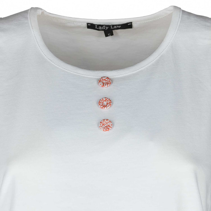 Pigiama leggero LADYLAW fiori rosa