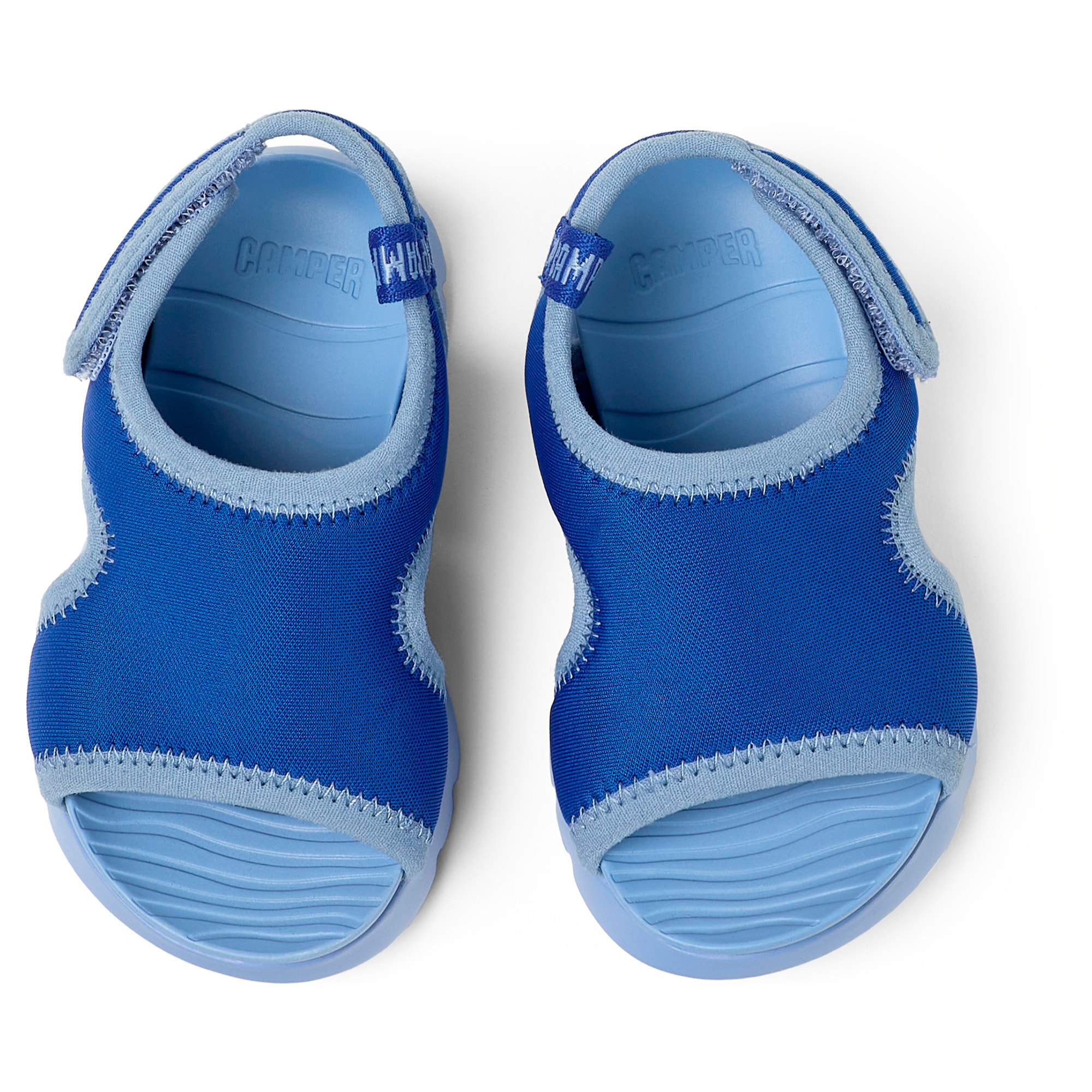 Sandalias - CAMPER Oruga - Azul - Textil técnico (poliéster reciclado)