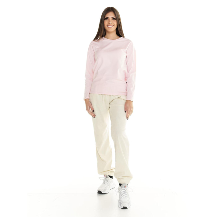 T-shirt Leone donna con maniche lunghe Leisure