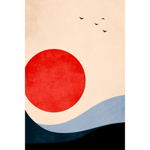 Tableau Memoire de vagues Tableau alu Dibond