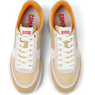 Zapatillas - CAMPER Drift - Beige - Cuero Nubuck