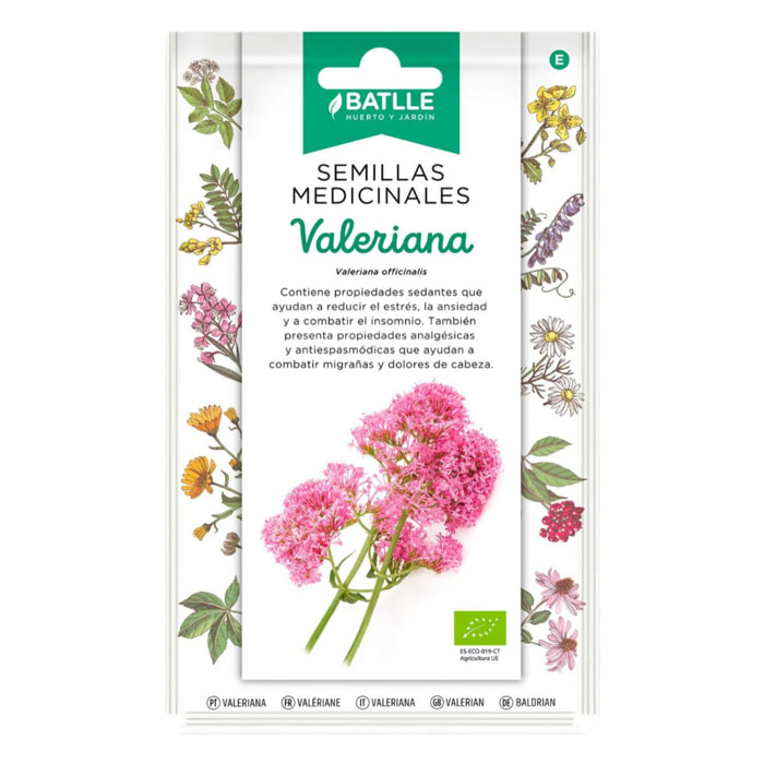 Semillas de Valeriana ecológicas Batlle