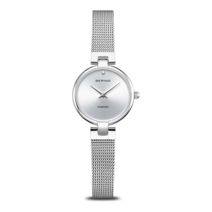 Reloj Bering 17724-000 Mujer Analogico Cuarzo con Correa de Acero inoxidable