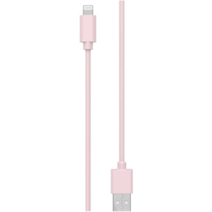 Câble de charge ESSENTIELB USB-A 1M vers lightning rose