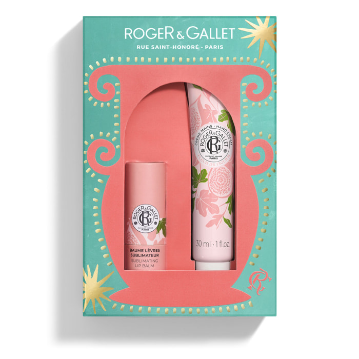 Fleur de Figuier - Coffret Baume Lèvres et Crème Mains 30ml
