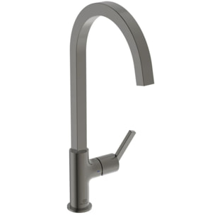 Robinet de cuisine IDEAL STANDARD Gusto carre gris magnetique