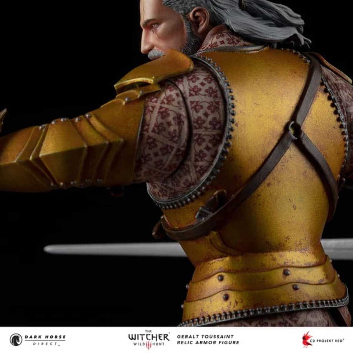 The Witcher 3 Pvc Statua Geralt Toussaint Relic Armor 20 Cm Dark Horse