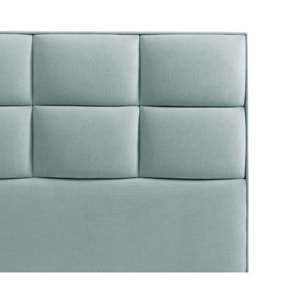 Cabecero de madera tapizado en tela para cama de 90 100x132