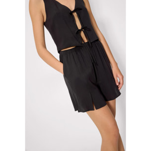 Pantaloni corti Nero