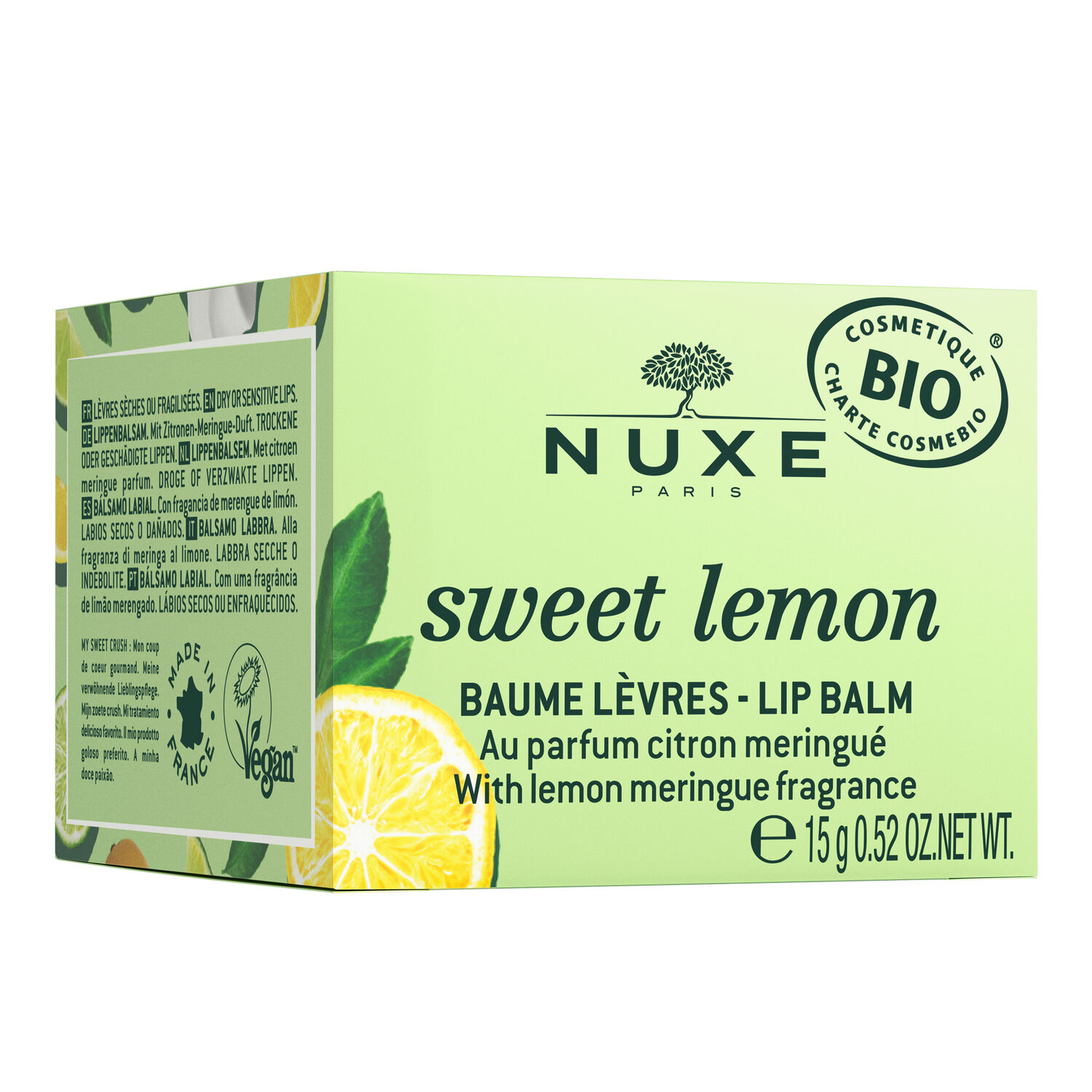 Sweet Lemon  - Baume lèvres 15 g