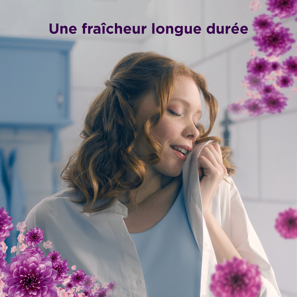 4x19 Pods Tout-en-1 Bouquet Floral, Lessive en Capsules Dash