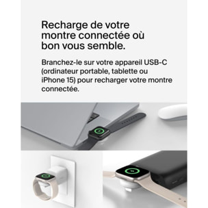 Chargeur BELKIN Dongle de Charge Rapide pour Apple Watch