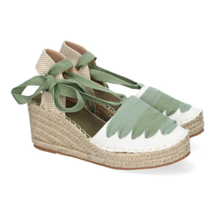 Sandalia de Mujer con Cuña de Yute, Diseño Moderno, Perfectas para PrimaveraVerano