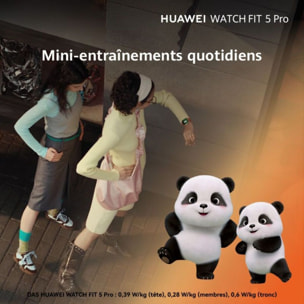 Montre connectée HUAWEI Pack Watch FIT 5 PRO orange+Freebuds SE4