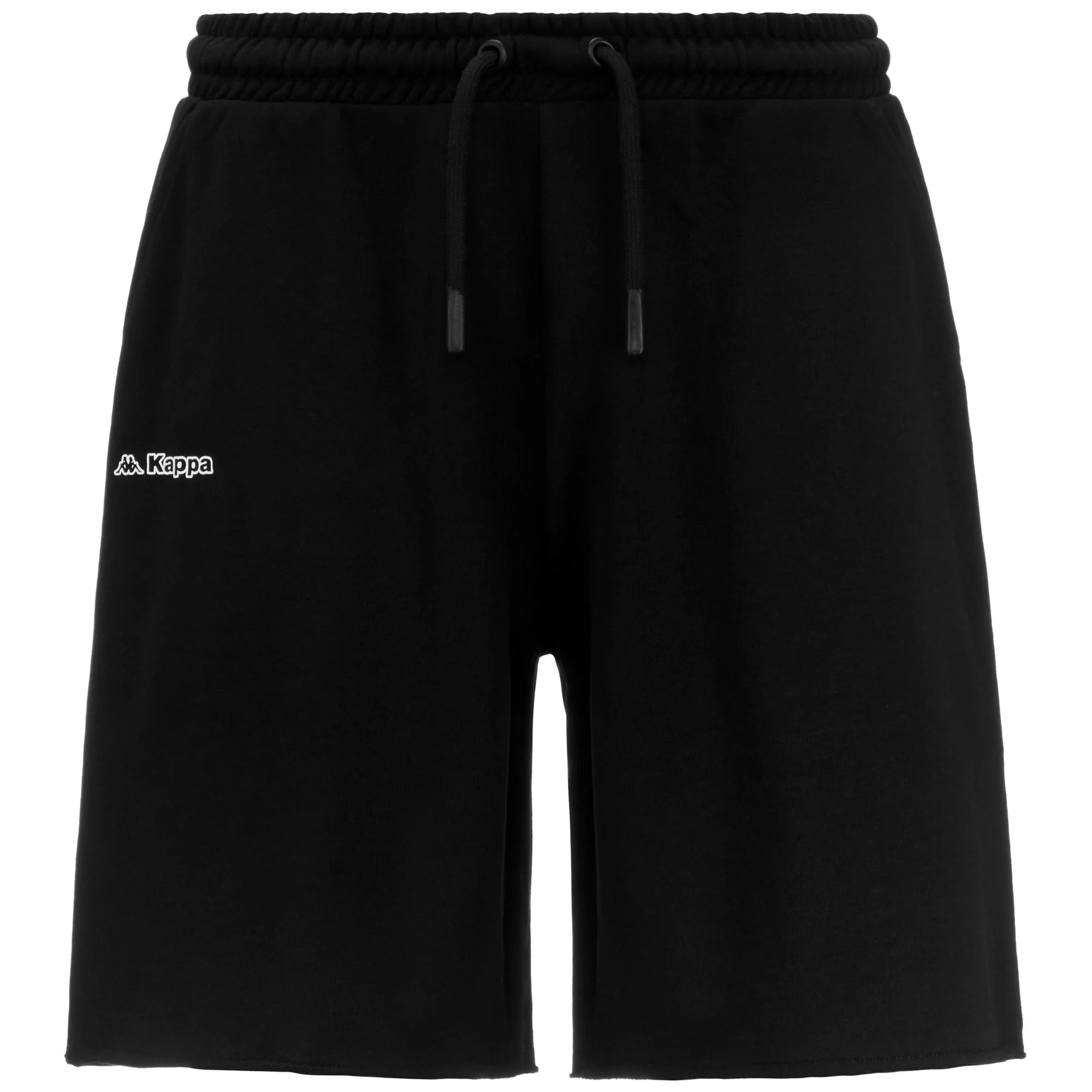 Kappa - Pantaloni Corti Uomo Nero - Logo Felito