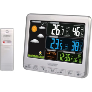 Station météo LA CROSSE WS6826WHI silver