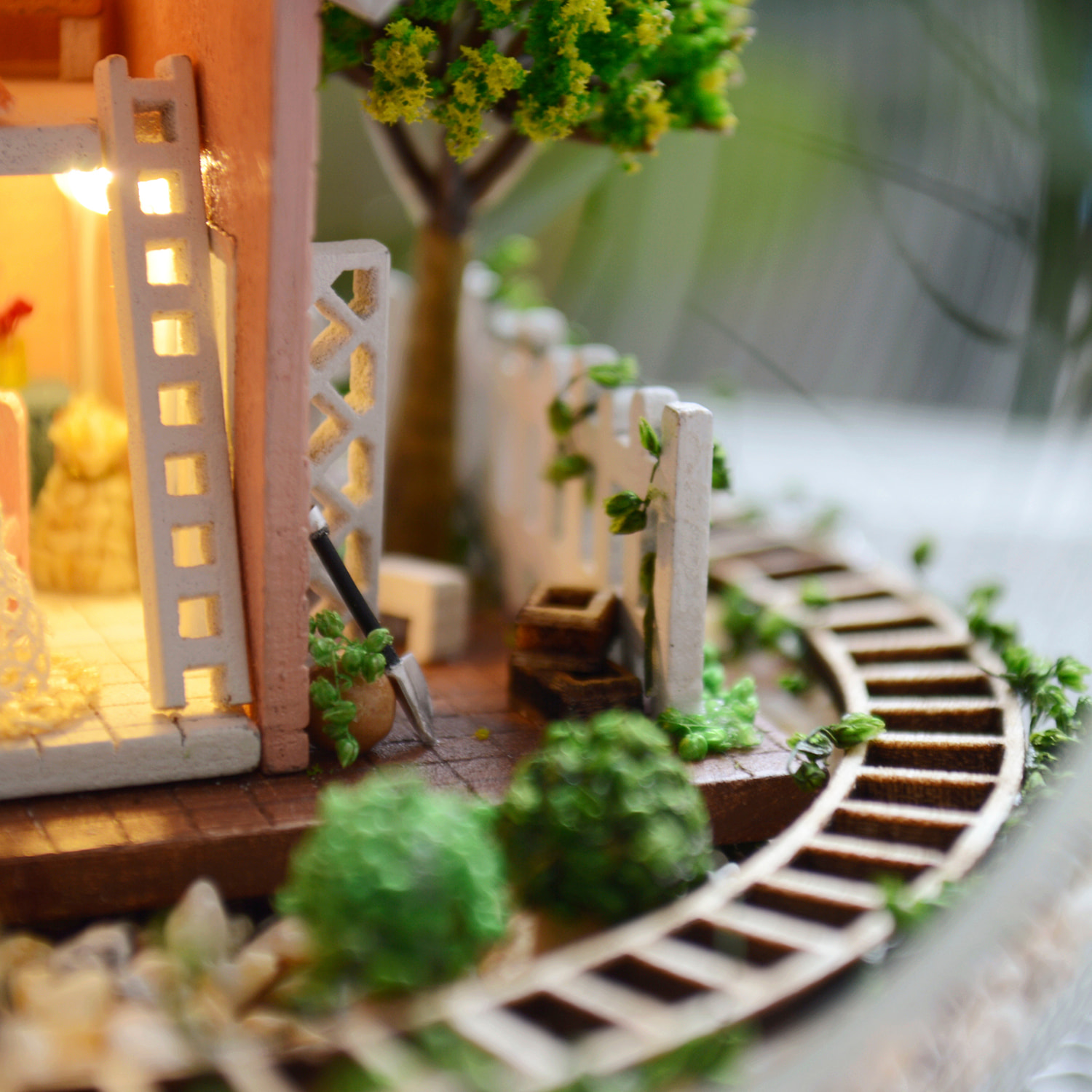 Modello in miniatura 3D pandora magic garden 12x12x12 cm.