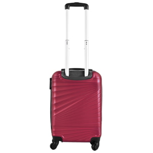 Juego de maletas rígidas 3 piezas en turquesa coral