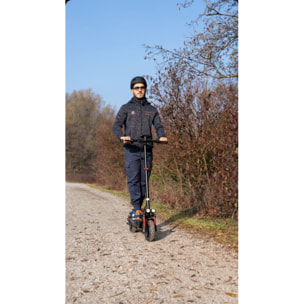 Trottinette électrique EBOOST INFINITY - 25 km/h, 70 km autonomie, batterie 48V 10,4Ah, double frein à disque, suspensi