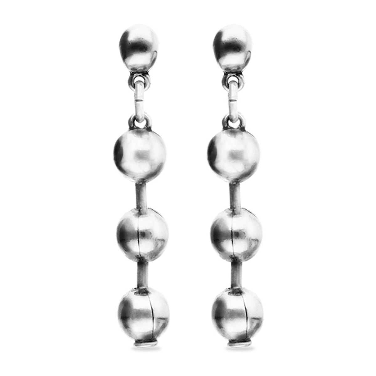 Pendiente PÁLPITO PLATEADO U