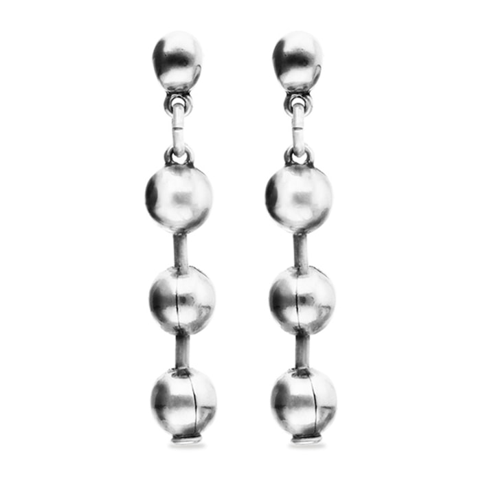 Pendiente PÁLPITO PLATEADO U