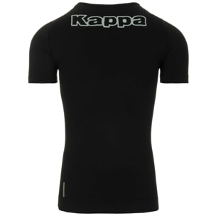 Kappa - Camisetas térmicas y tops Hombre Negro - KAPPA4SKIN KOMBAT NARTV