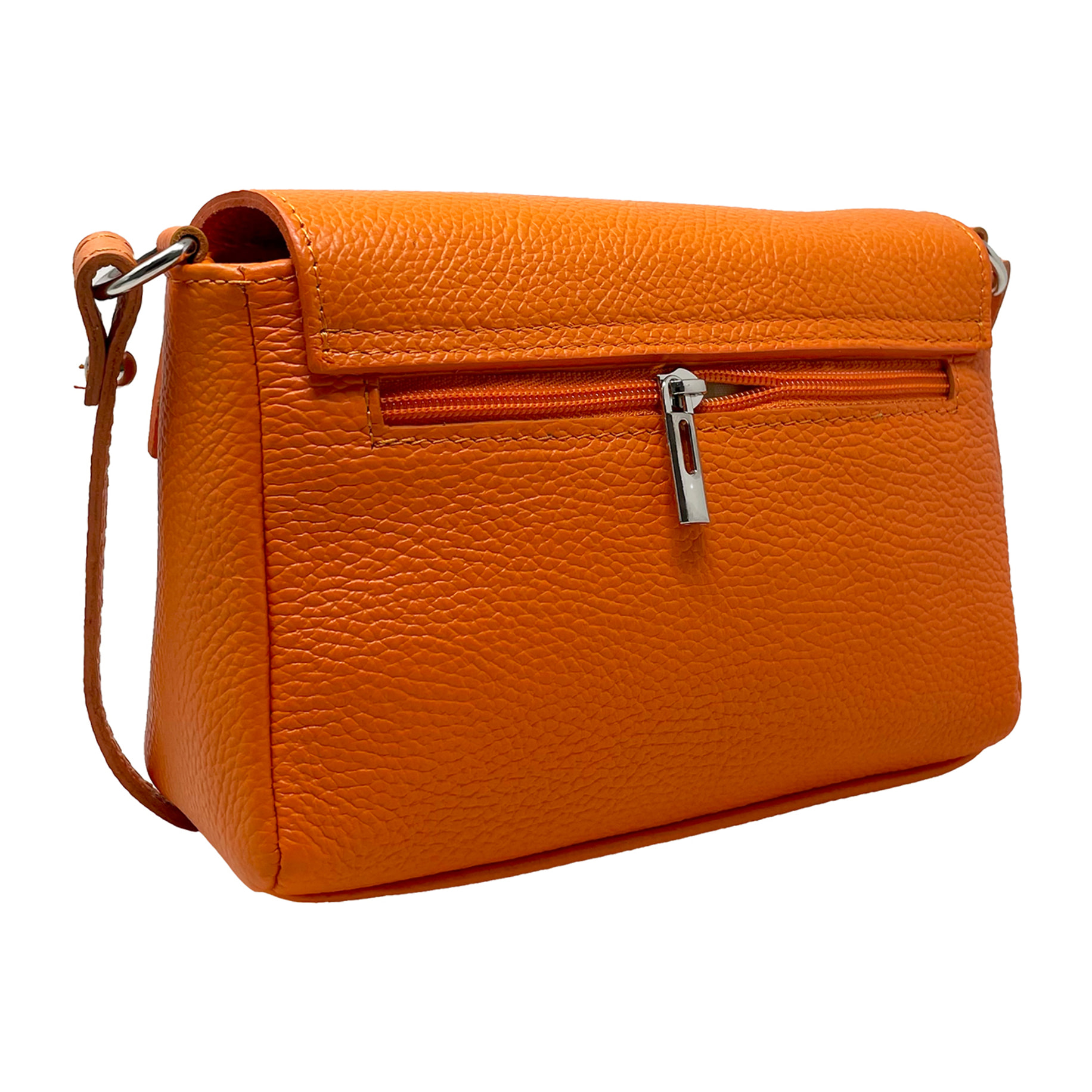 Borsetta a Tracolla Clutch in Vera Pelle Made in Italy