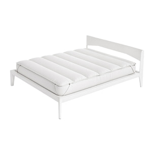 TOPPER ELEGANT TRAPUNTATO CON ELASTICI - Made in Italy