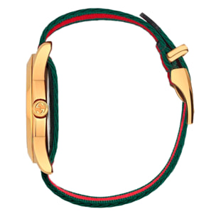 Reloj Gucci YA126487B Unisex Analogico Cuarzo con Correa de Nailon